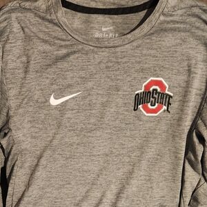 Nike Gray Long Sleeve Tee